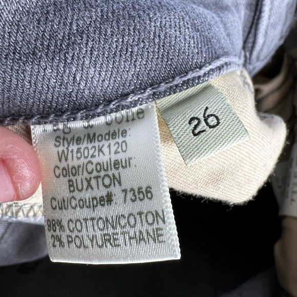 Rag & Bone / Jean Women’s 26 Buxton Gray Skinny Jeans Denim 2 W1502K120 - Picture 13 of 16